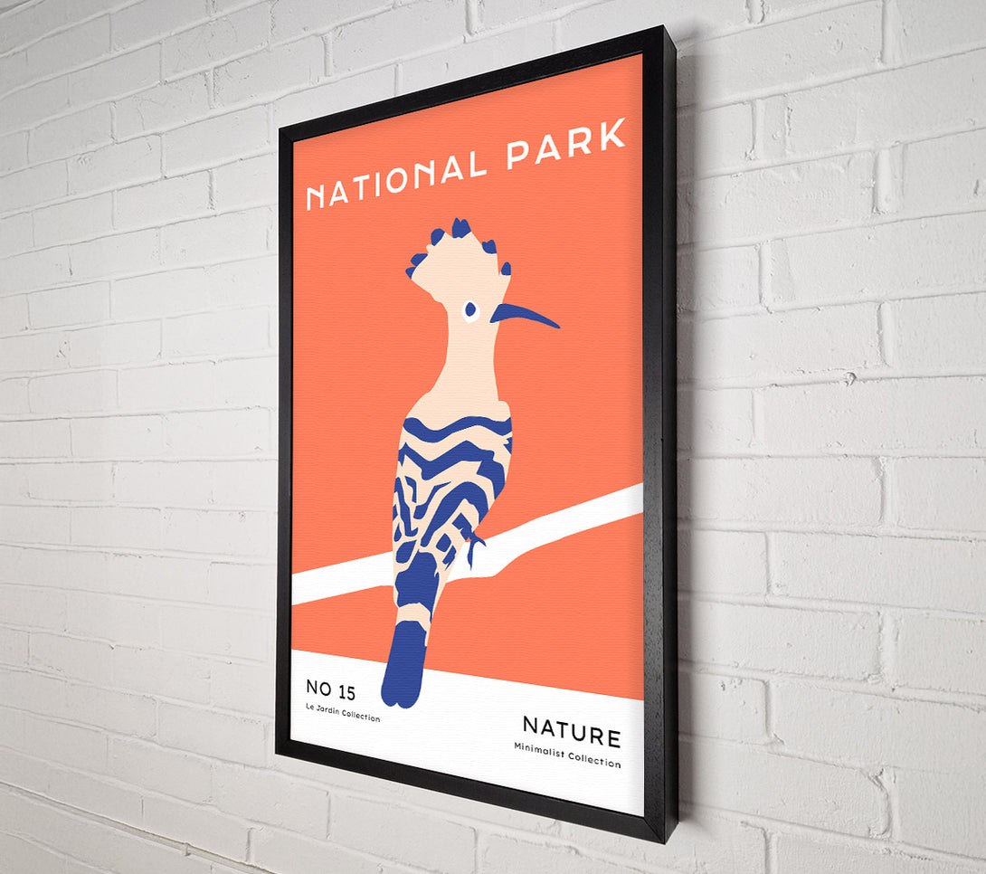  A Canvas Print of National Park Bird Canvas Print