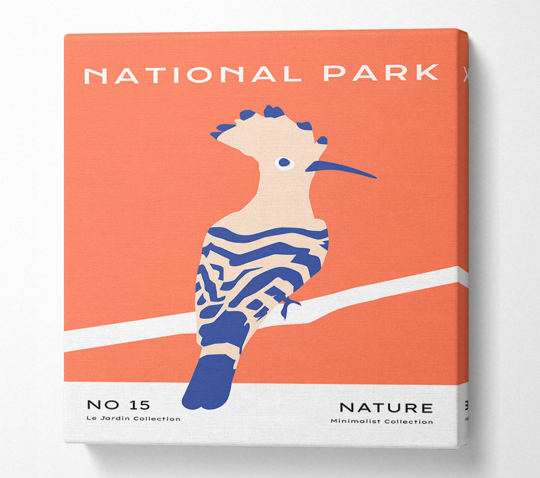  A Canvas Print of National Park Bird Canvas Print