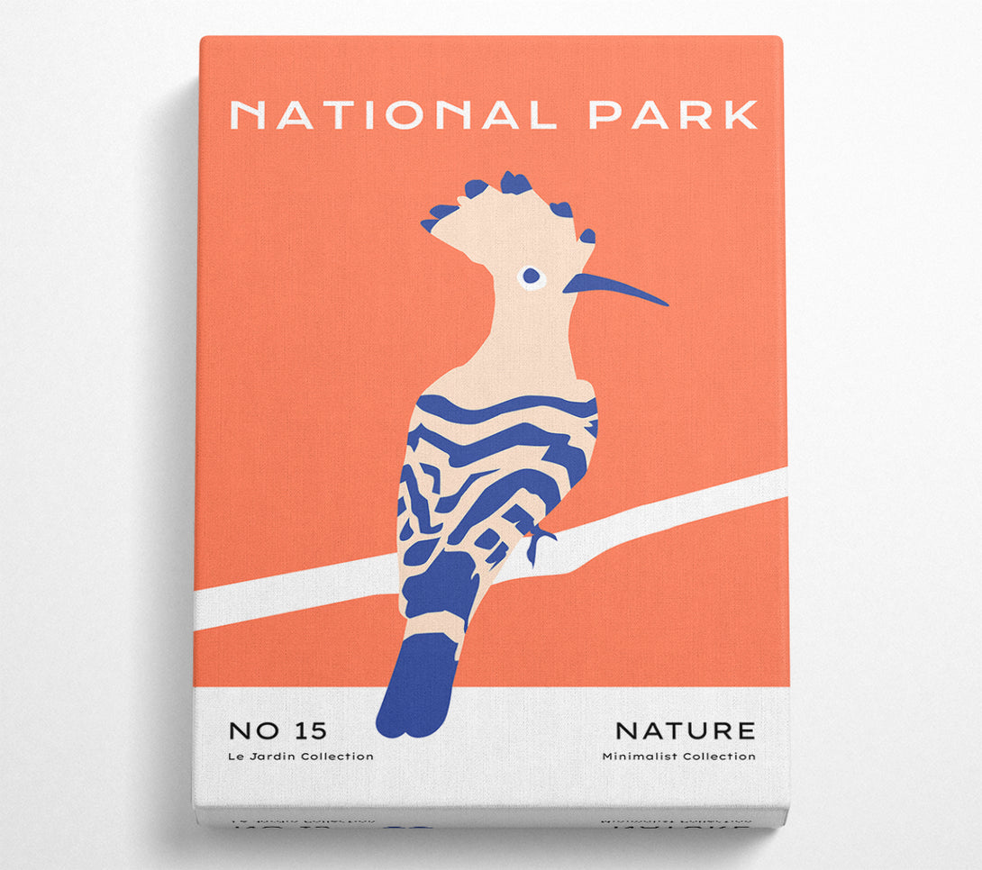  A Canvas Print of National Park Bird Canvas Print