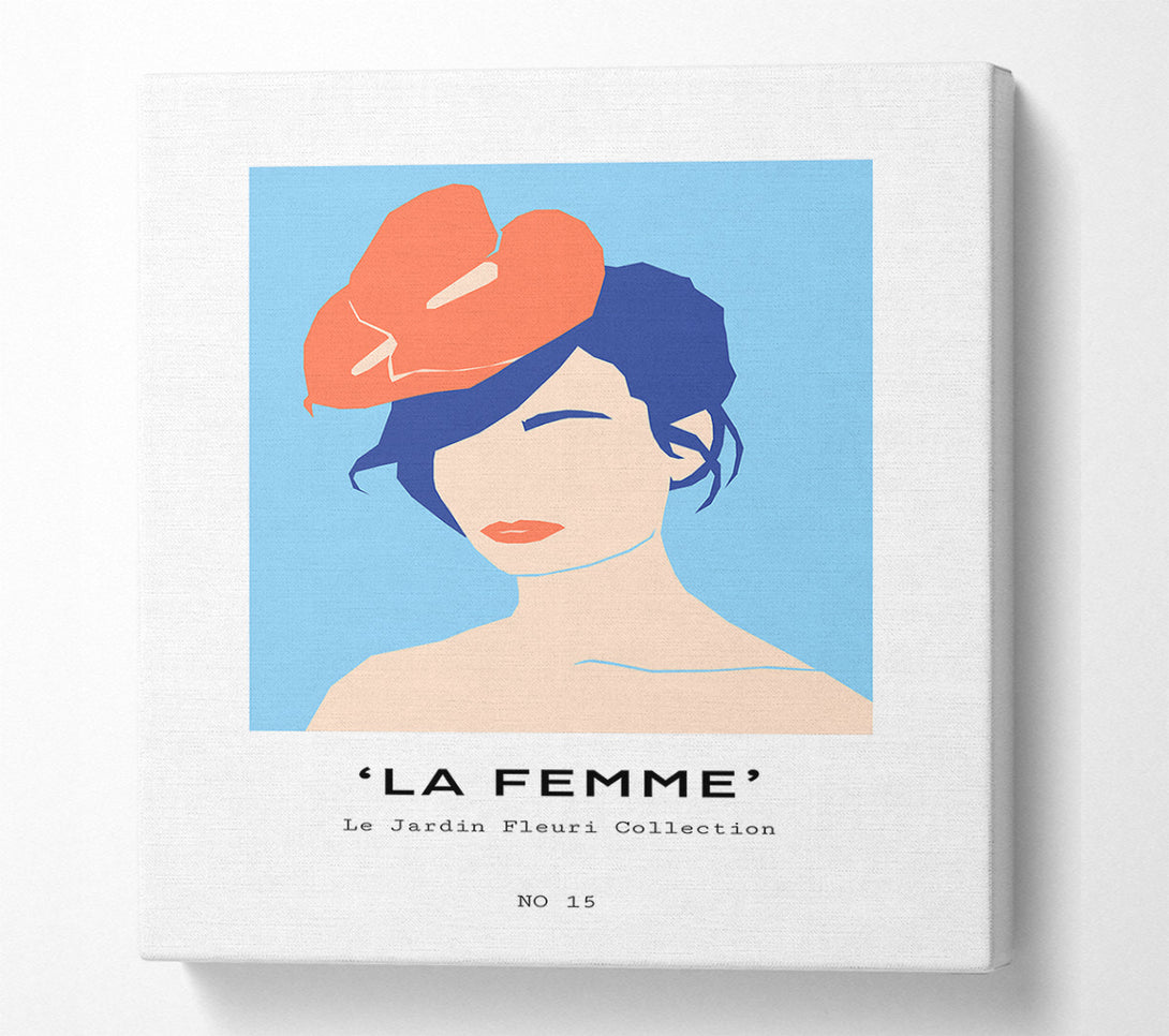  A Canvas Print of Wedding Lady Canvas Wall Art