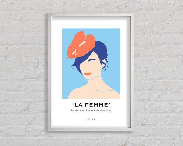 Wedding Lady Framed Print