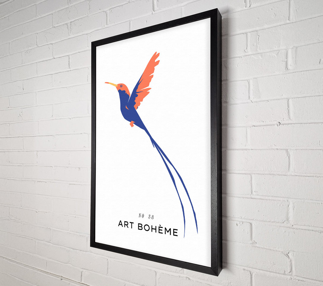  A Canvas Print of Hummingbird Flight Canvas Print