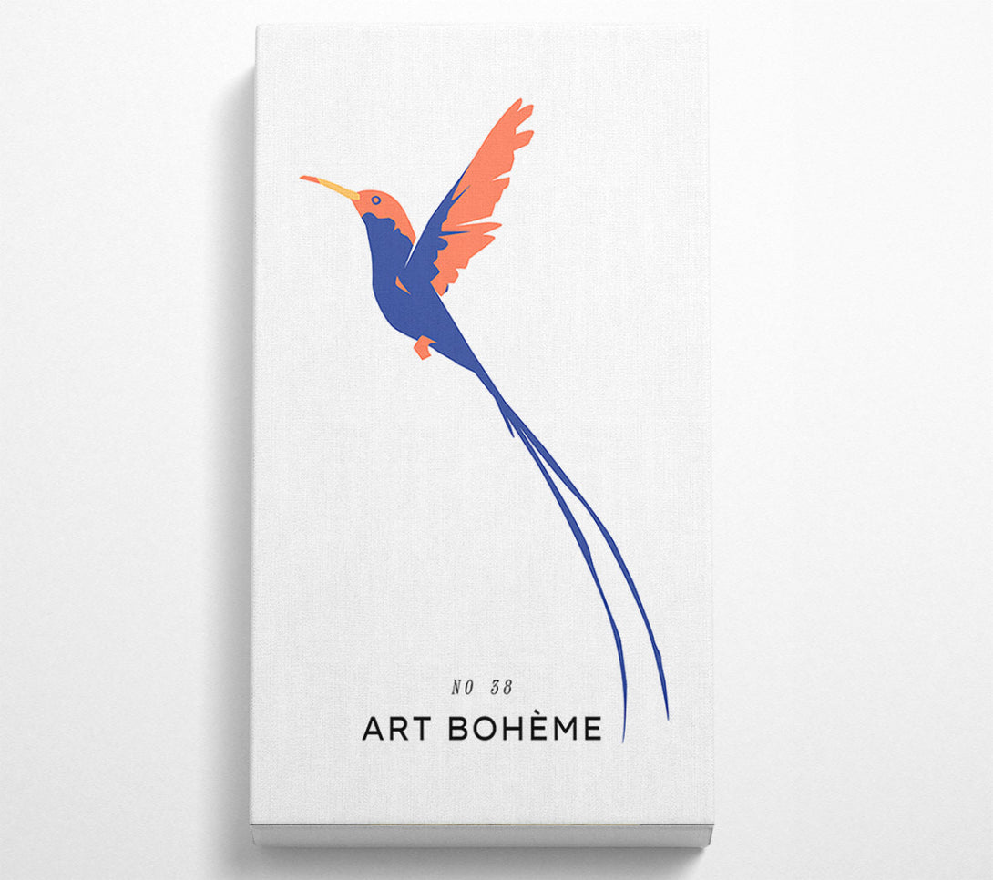  A Canvas Print of Hummingbird Flight Canvas Print