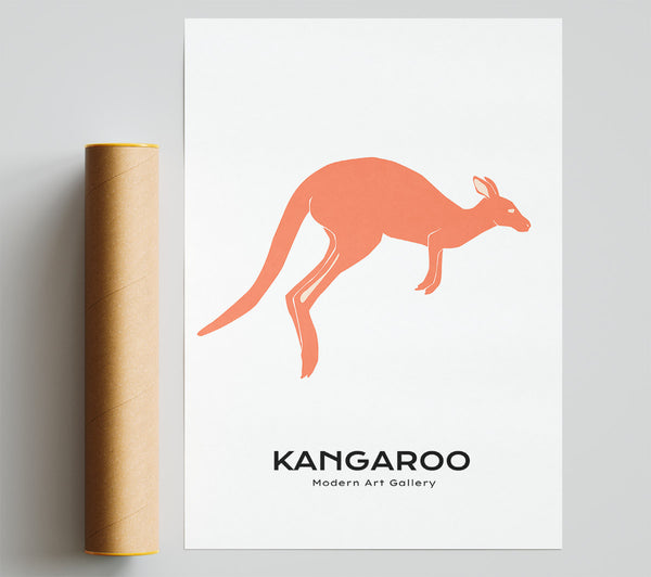 Kangaroo Bounce Print
