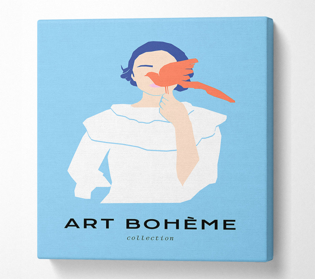  A Canvas Print of Bird Eye Canvas Wall Art
