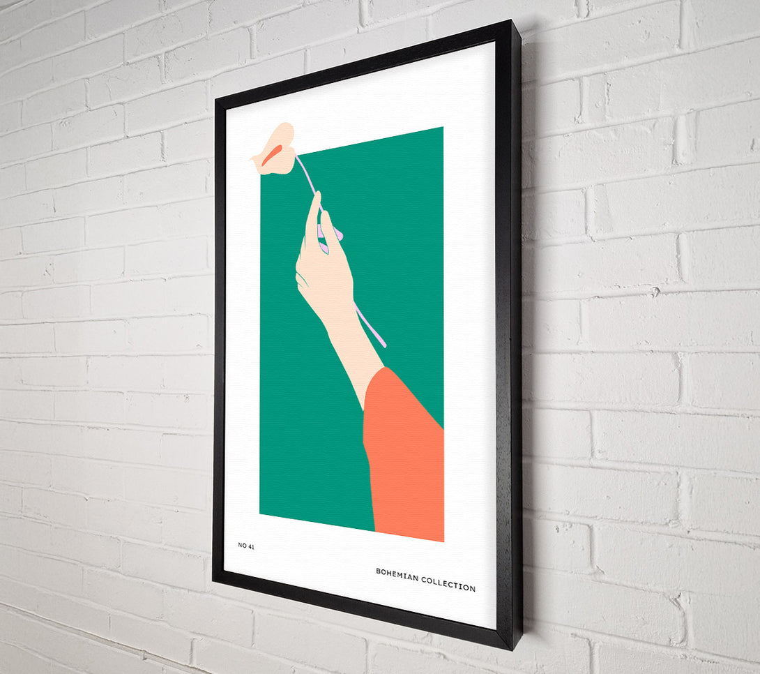  A Canvas Print of The Simply Lily Canvas Print