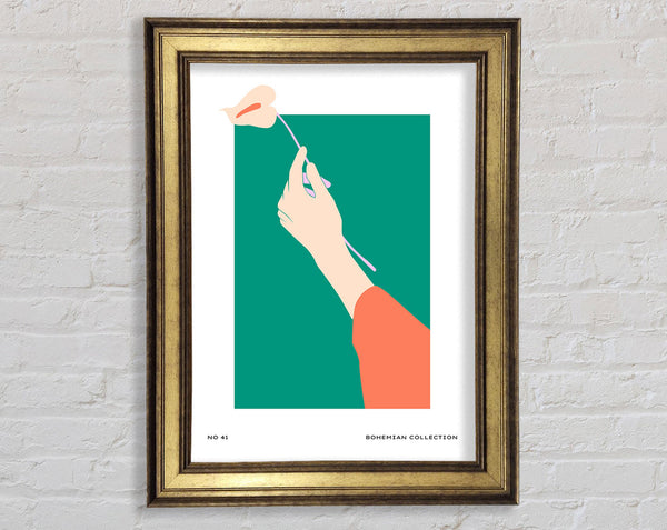 The Simply Lily Framed Print