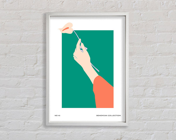 The Simply Lily Framed Print