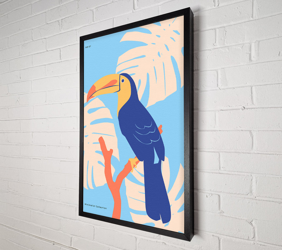  A Canvas Print of Paradise Toucan Canvas Print