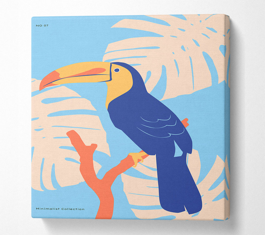  A Canvas Print of Paradise Toucan Canvas Print