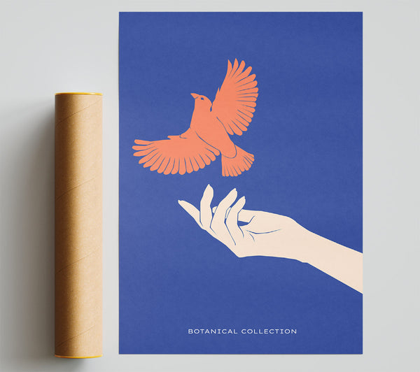 Dove From A Hand Flight Giclee Print