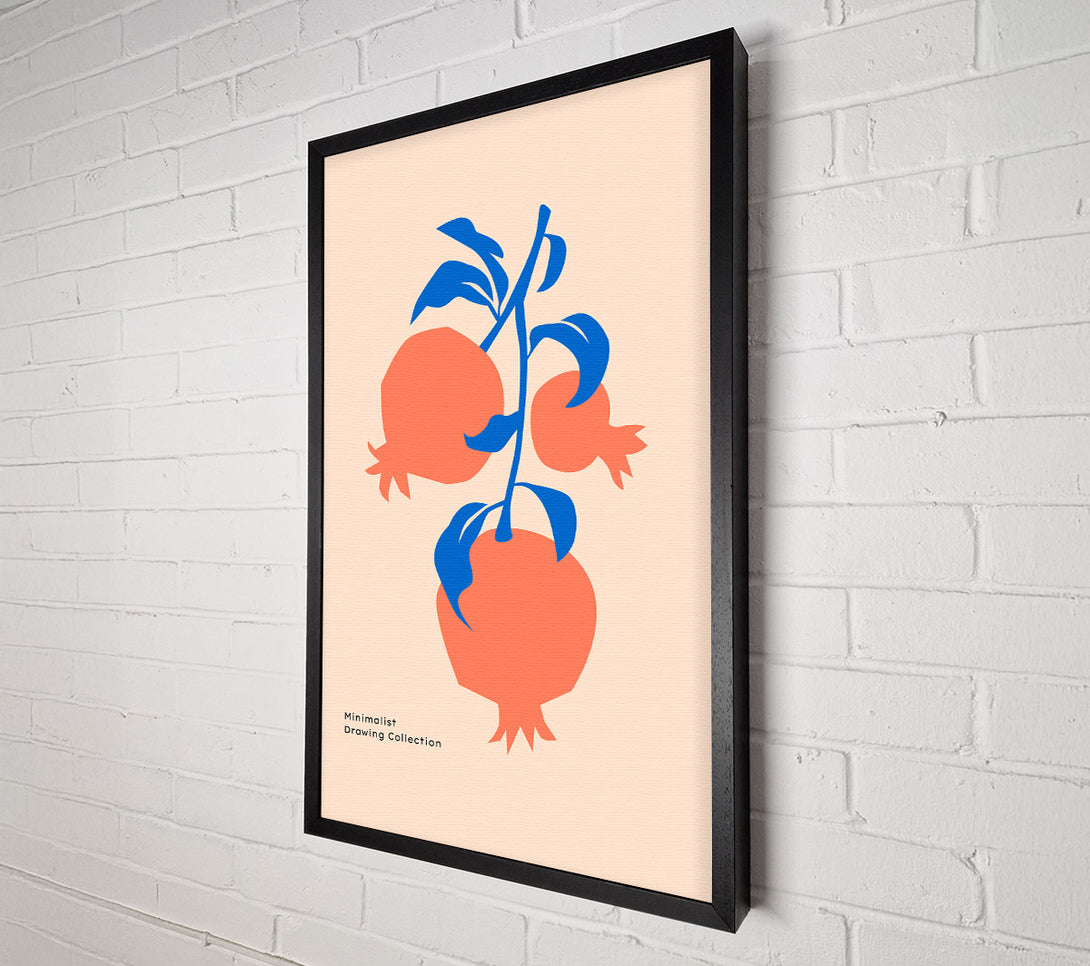  A Canvas Print of Lovely Orange Flowers Canvas Wall Art