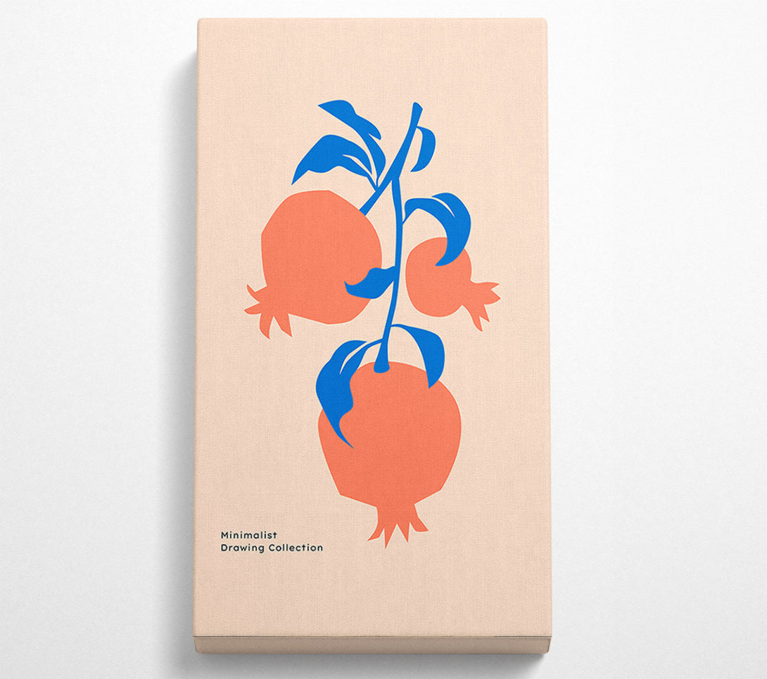  A Canvas Print of Lovely Orange Flowers Canvas Wall Art