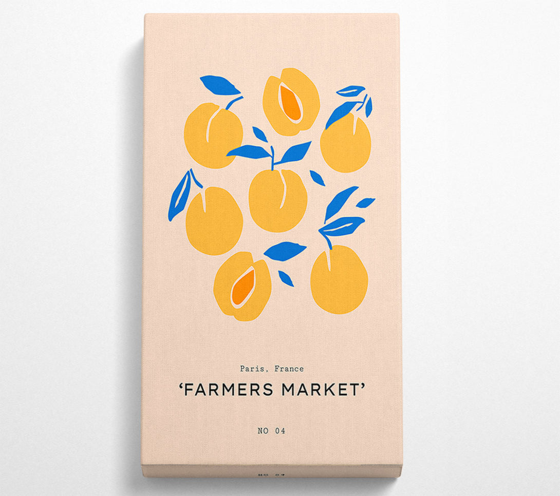  A Canvas Print of Peaches Of Paradise Canvas Wall Art