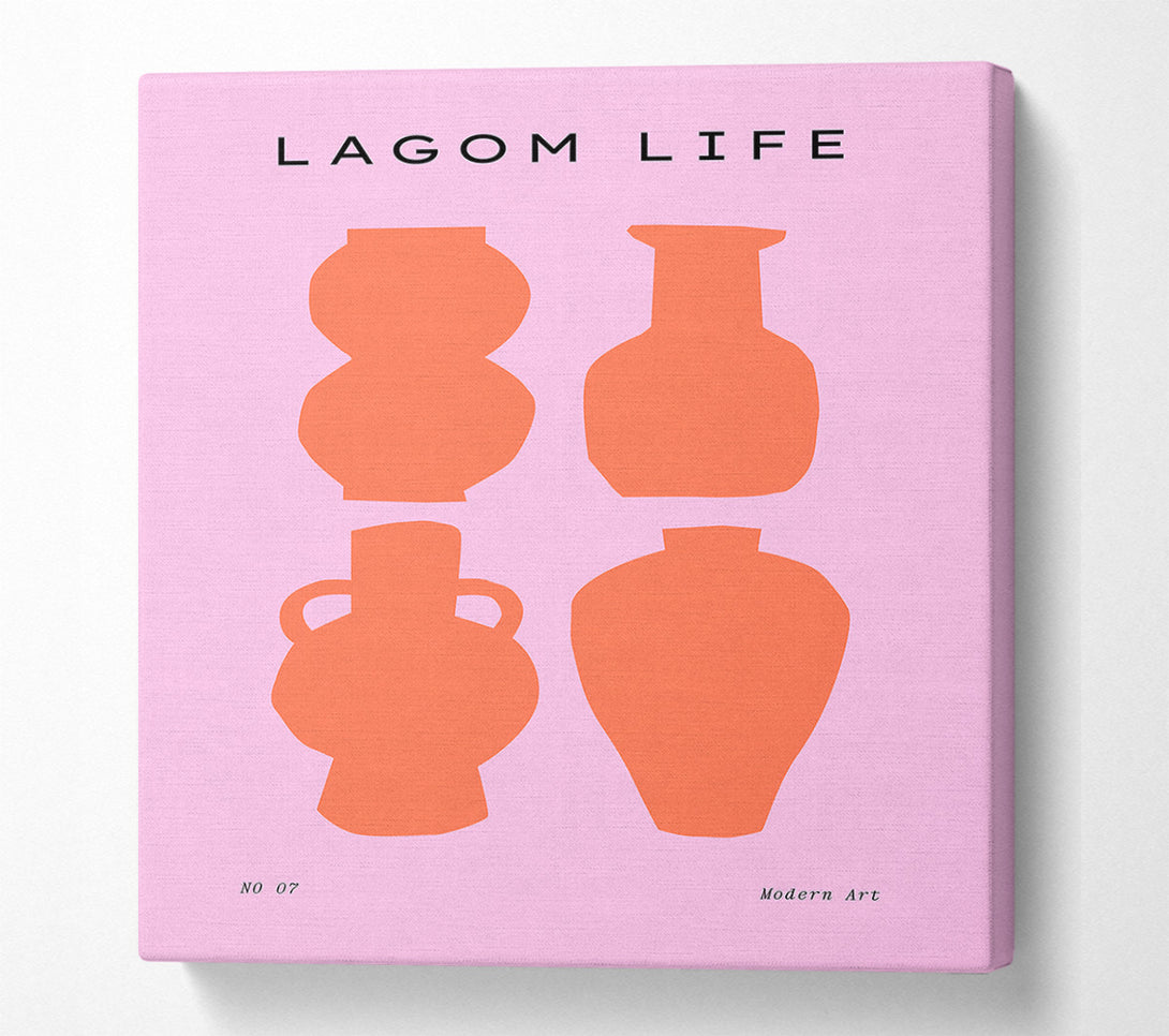  A Canvas Print of The Terracotta Vase Collection Canvas Print