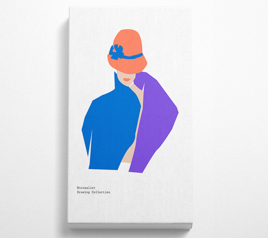 A Canvas Print of French Fashion Canvas Print