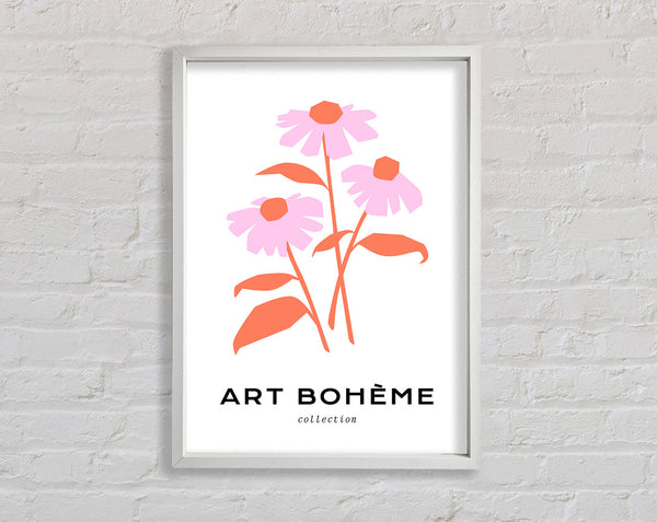 The Pink Daisies Framed Print