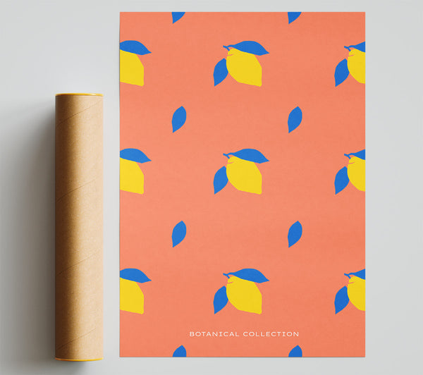 Lemon Pattern Print