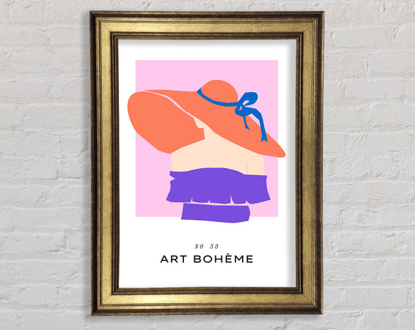 London Fashion Framed Print