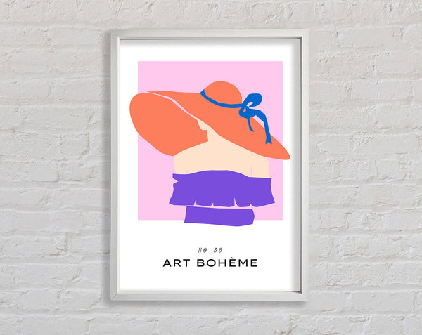 London Fashion Framed Print