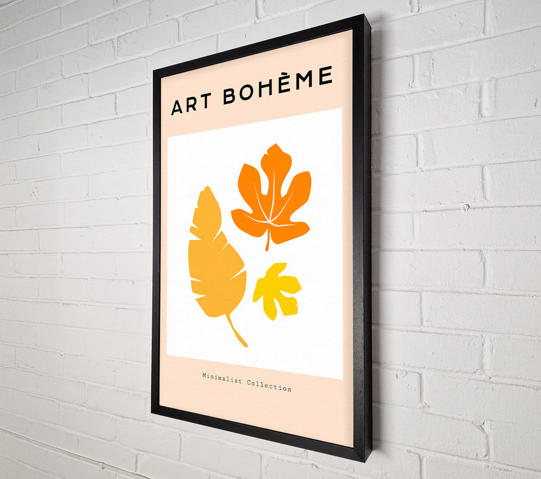  A Canvas Print of Autumn Leaves Boheme Canvas Print