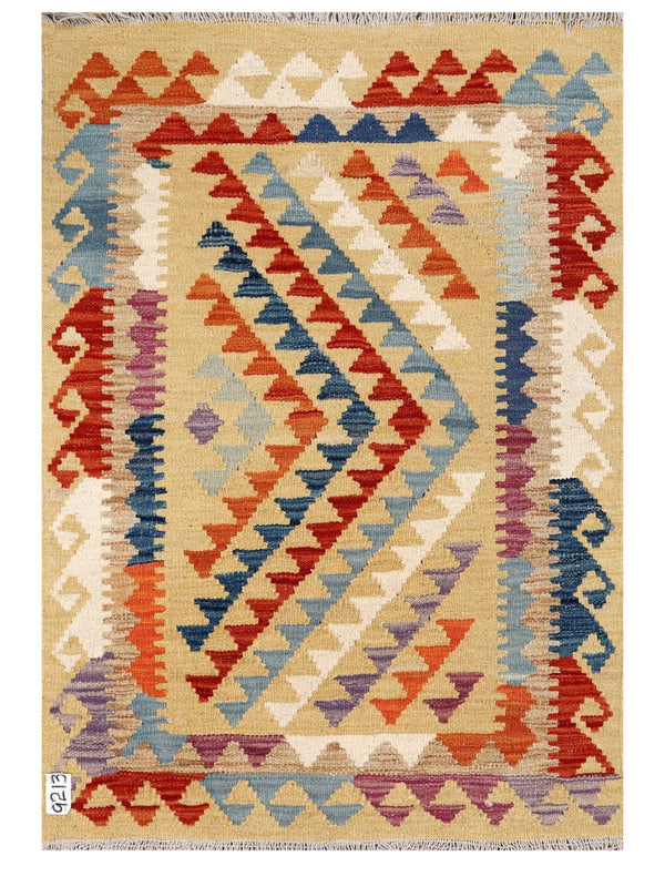 Maimana Afghanistan Kilim Rug - 118 x 81 cm