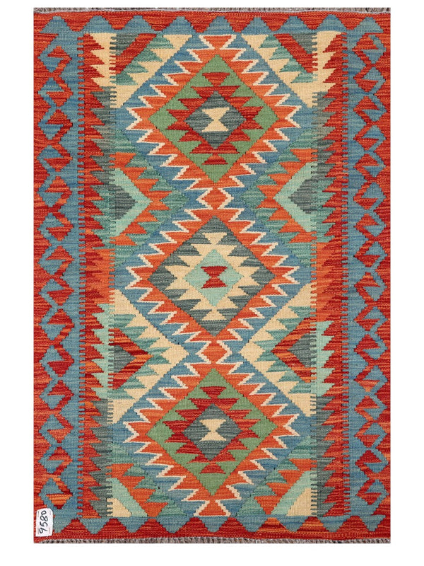 Maimana Afghanistan Kilim Rug - 120 x 80 cm