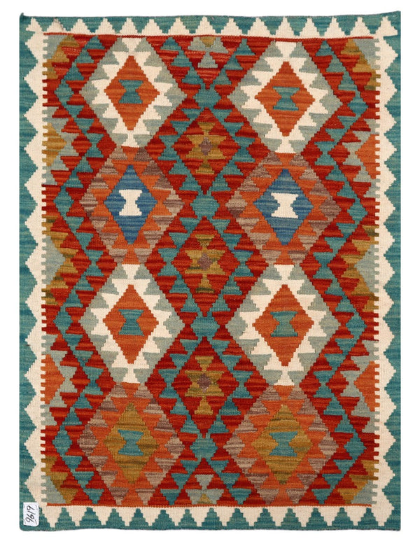 Maimana Afghanistan Kilim Rug - 119 x 86 cm