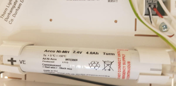 2/VHT7/5CSB 2.4V 4Ah Tagged SPA5 same as  96333806