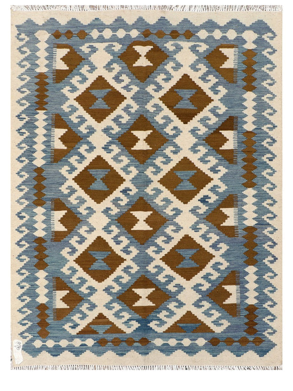 Maimana Afghanistan Kilim Rug - 201 x150 cm