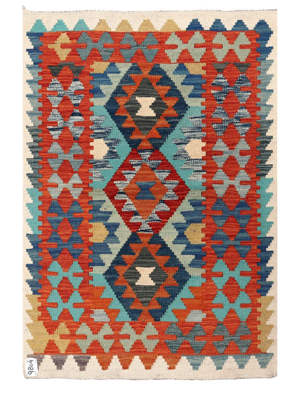 Maimana Afghanistan Kilim Rug - 119 x 80 cm