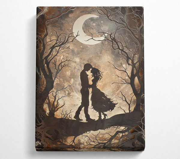  A Canvas Print of A Couples Dark Night Canvas Print