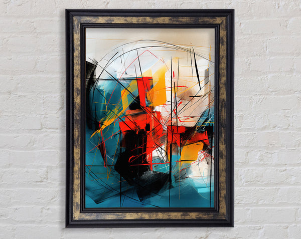 Abstract Essence Framed Print