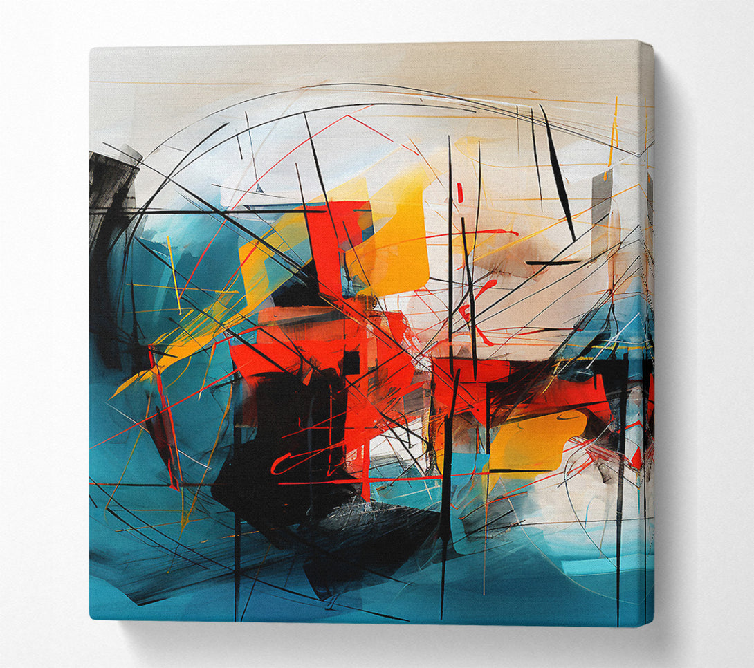  A Canvas Print of Abstract Essence Canvas Wall Art