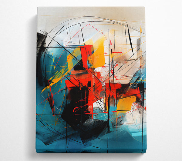  A Canvas Print of Abstract Essence Canvas Wall Art