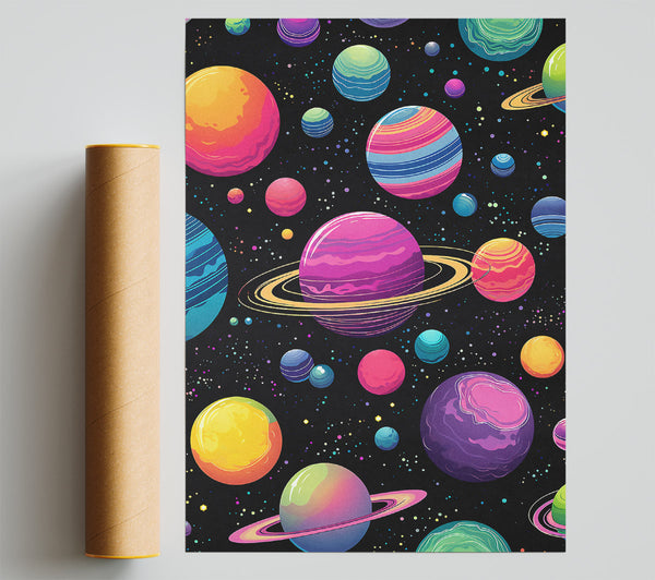 Acid Galaxy Giclee Print
