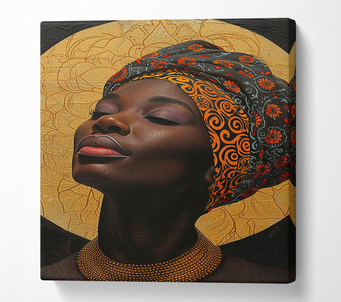  A Canvas Print of African Circle Of Life Canvas Art