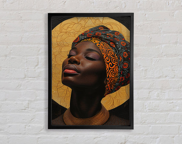 African Circle Of Life Framed Print