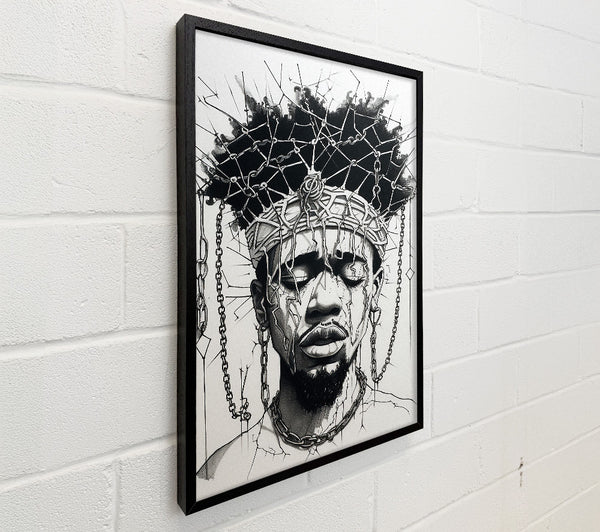 African Man Art