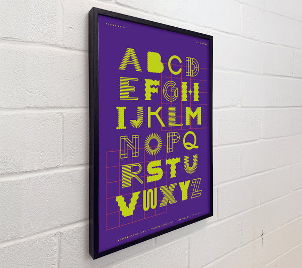Alphabet Modern Funky