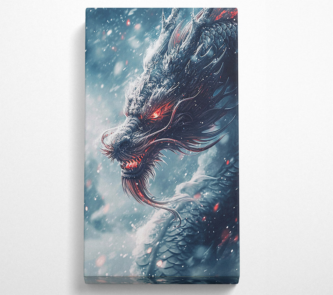  A Canvas Print of Angry Dragon Canvas Print