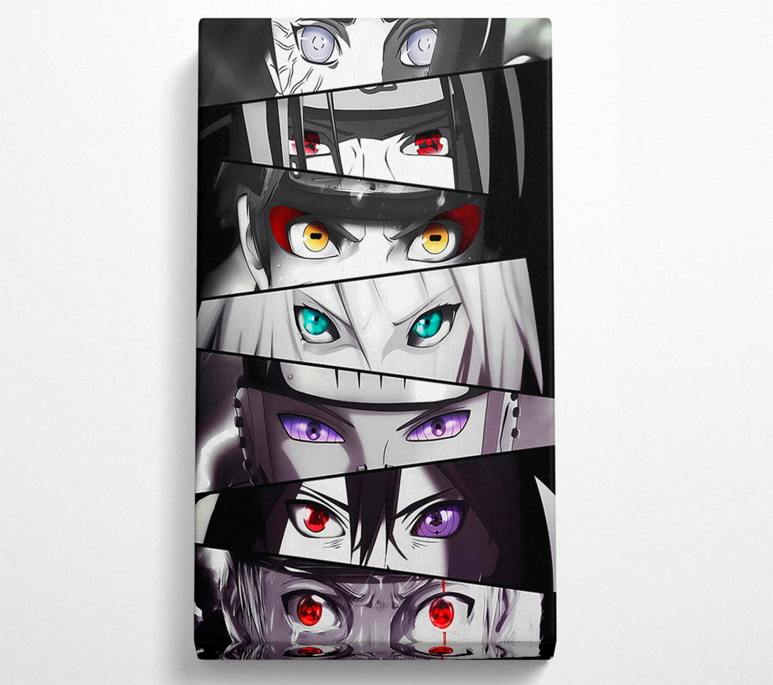  A Canvas Print of Anime Eyes Canvas Art