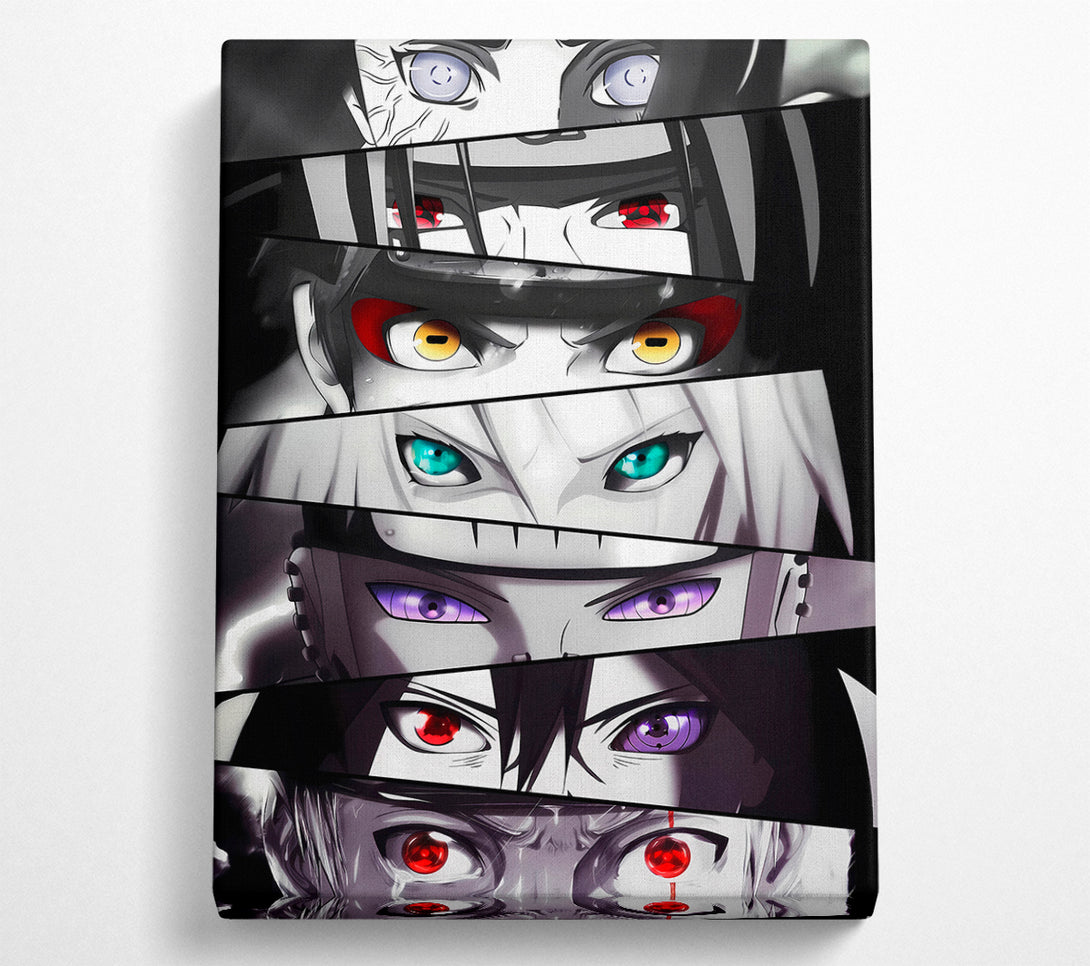  A Canvas Print of Anime Eyes Canvas Art