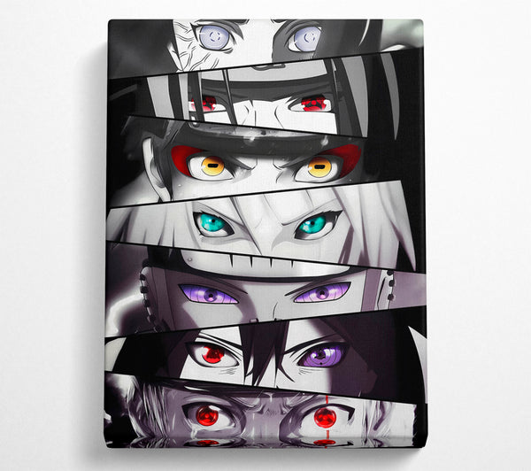  A Canvas Print of Anime Eyes Canvas Art
