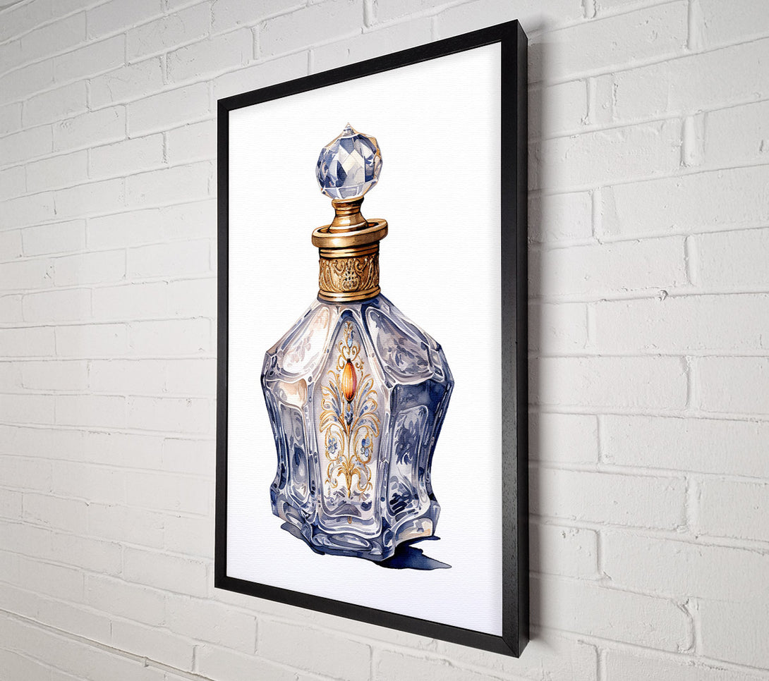  A Canvas Print of Antique Perfume Bottle Canvas Art