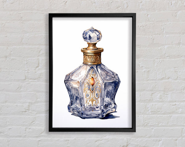 Antique Perfume Bottle Framed Print