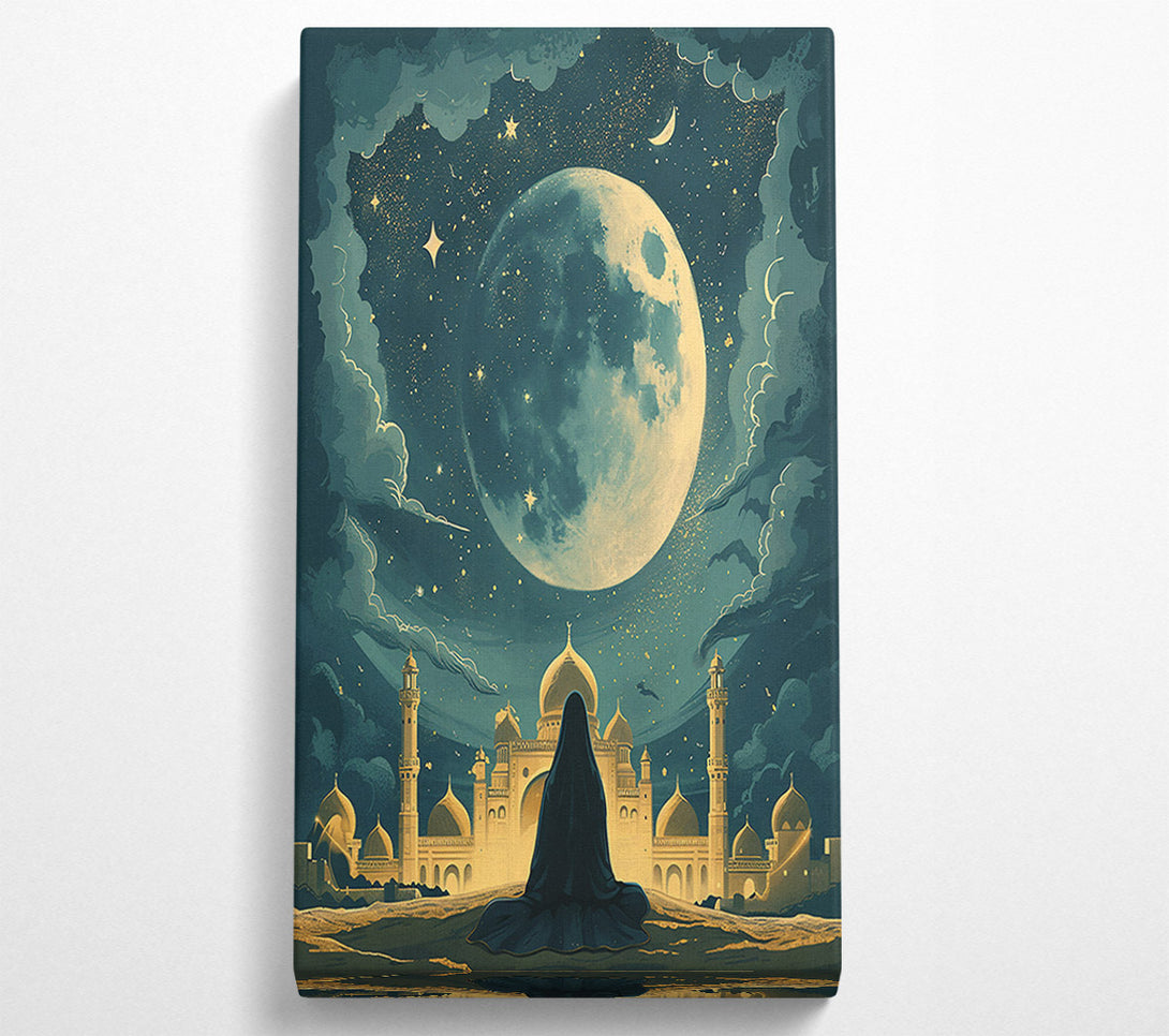  A Canvas Print of Arabian Moonlight Canvas Art