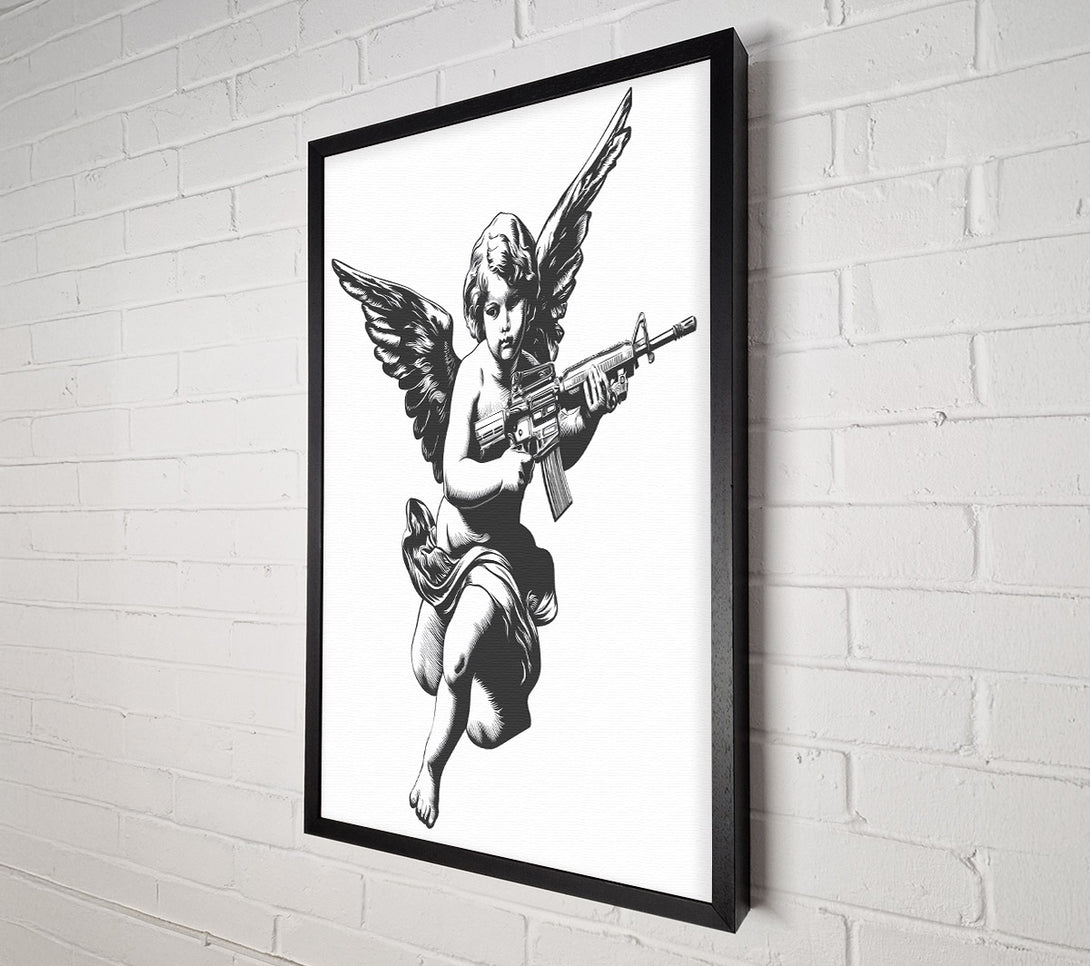  A Canvas Print of Army Angel Canvas Print