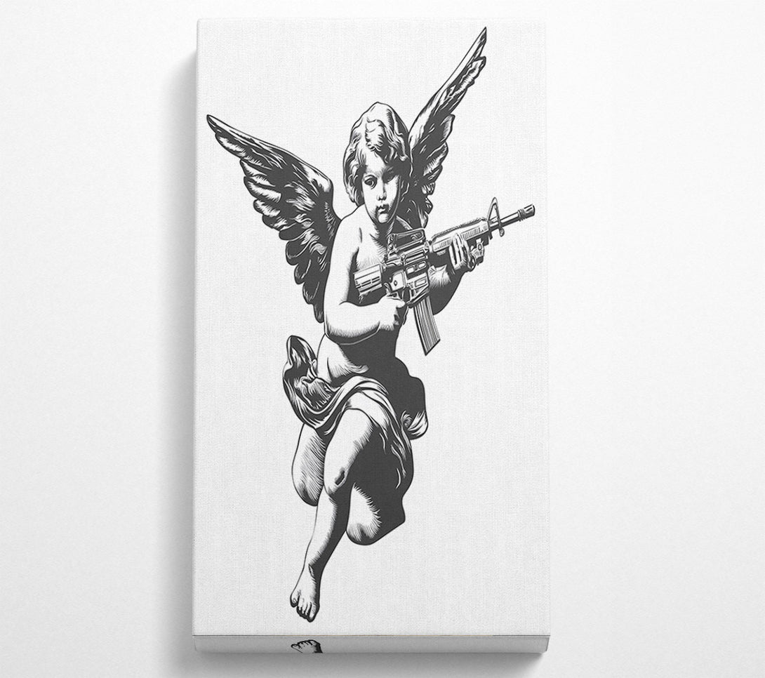  A Canvas Print of Army Angel Canvas Print