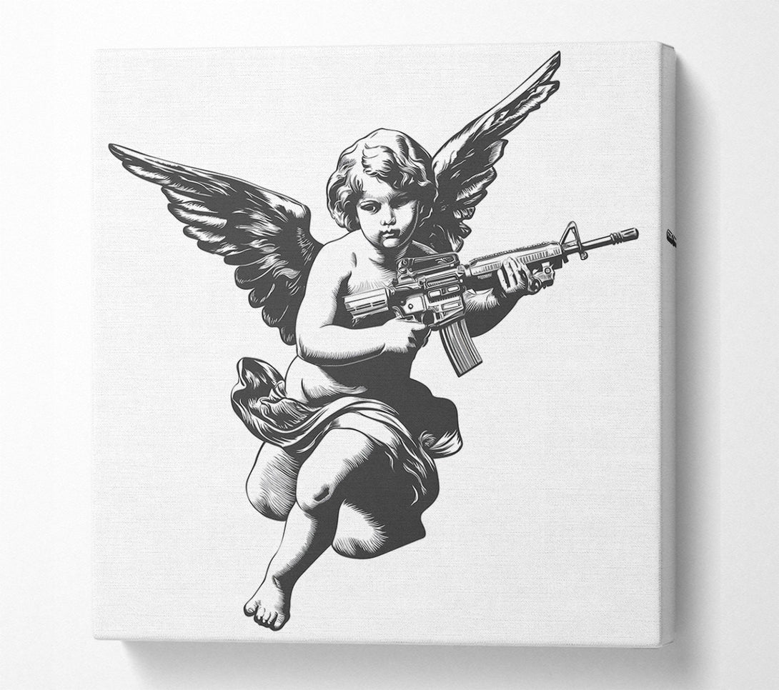  A Canvas Print of Army Angel Canvas Print